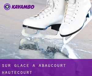 Sur glace à Abaucourt-Hautecourt
