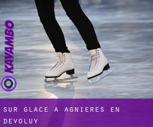 Sur glace à Agnières-en-Dévoluy