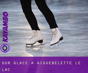 Sur glace à Aiguebelette-le-Lac