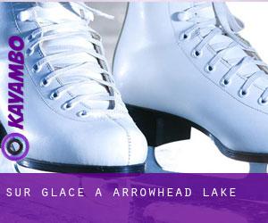 Sur glace à Arrowhead Lake