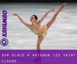 Sur glace à Avignon-lès-Saint-Claude