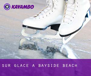 Sur glace à Bayside Beach