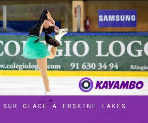 Sur glace à Erskine Lakes