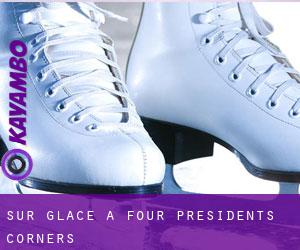 Sur glace à Four Presidents Corners