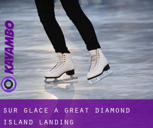 Sur glace à Great Diamond Island Landing