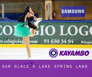 Sur glace à Lake Spring Land
