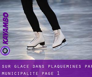 Sur glace dans Plaquemines par municipalité - page 1