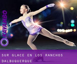 Sur glace en Los Ranchos d'Albuquerque Sur glace en Los Ranchos d'Albuquerque