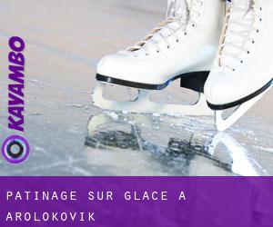 Patinage sur glace à Arolokovik