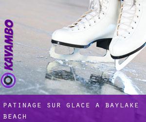 Patinage sur glace à Baylake Beach