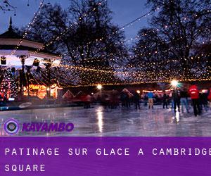 Patinage sur glace à Cambridge Square