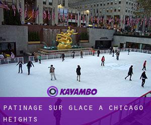 Patinage sur glace à Chicago Heights