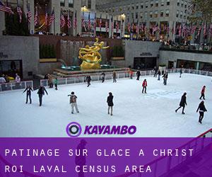 Patinage sur glace à Christ-Roi-Laval (census area)