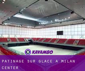 Patinage sur glace à Milan Center