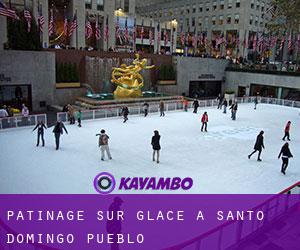 Patinage sur glace à Santo Domingo Pueblo Patinage sur glace à Santo Domingo Pueblo