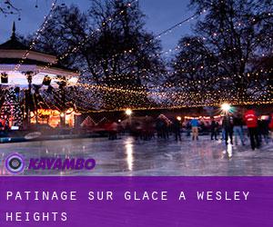 Patinage sur glace à Wesley Heights