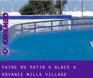 Faire du patin à glace à Advance Mills Village