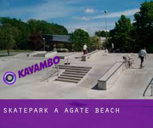 Skatepark à Agate Beach