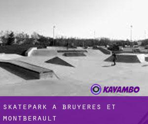 Skatepark à Bruyères-et-Montbérault