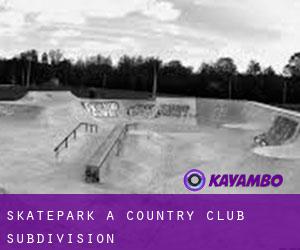 Skatepark à Country Club Subdivision