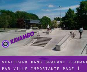 Skatepark dans Brabant-Flamand par ville importante - page 1