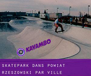 Skatepark dans Powiat rzeszowski par ville importante - page 1