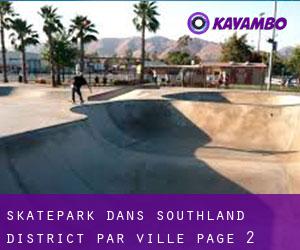 Skatepark dans Southland District par ville - page 2