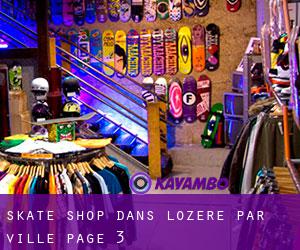 Skate shop dans Lozère par ville - page 3
