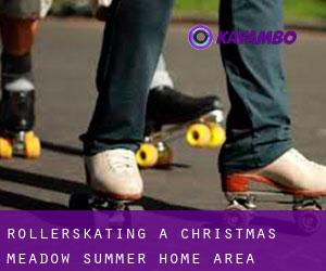 Rollerskating à Christmas Meadow Summer Home Area