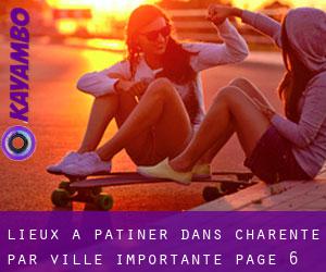 lieux à patiner dans Charente par ville importante - page 6