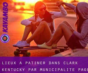 lieux à patiner dans Clark Kentucky par municipalité - page 1