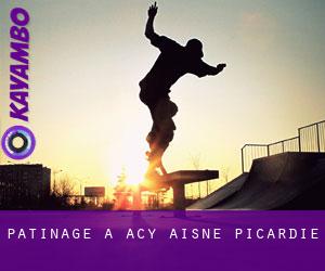 patinage à Acy (Aisne, Picardie)