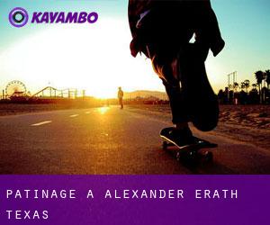 patinage à Alexander (Erath, Texas)