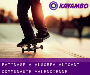 patinage à Algorfa (Alicant, Communauté Valencienne)