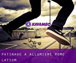 patinage à Allumiere (Rome, Latium)