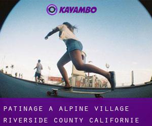 patinage à Alpine Village (Riverside County, Californie)