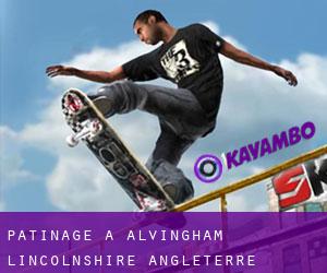 patinage à Alvingham (Lincolnshire, Angleterre)