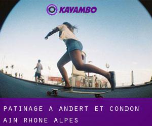 patinage à Andert-et-Condon (Ain, Rhône-Alpes)