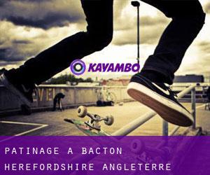patinage à Bacton (Herefordshire, Angleterre)