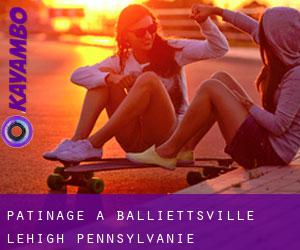 patinage à Balliettsville (Lehigh, Pennsylvanie)