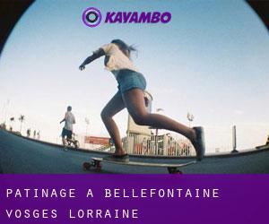 patinage à Bellefontaine (Vosges, Lorraine)