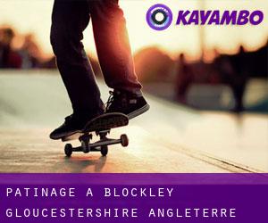 patinage à Blockley (Gloucestershire, Angleterre)