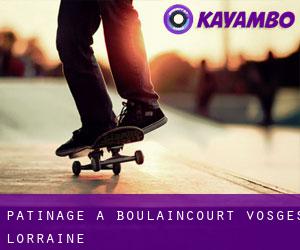 patinage à Boulaincourt (Vosges, Lorraine)