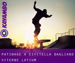 patinage à Civitella d'Agliano (Viterbe, Latium)