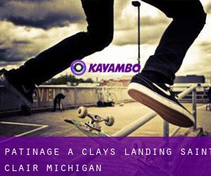 patinage à Clays Landing (Saint Clair, Michigan)