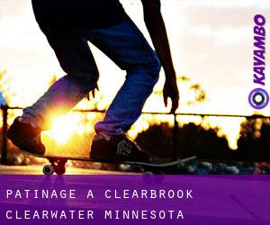 patinage à Clearbrook (Clearwater, Minnesota)