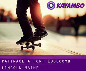 patinage à Fort Edgecomb (Lincoln, Maine)