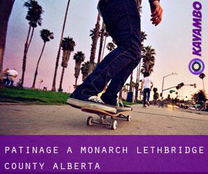 patinage à Monarch (Lethbridge County, Alberta)