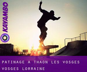 patinage à Thaon-les-Vosges (Vosges, Lorraine)